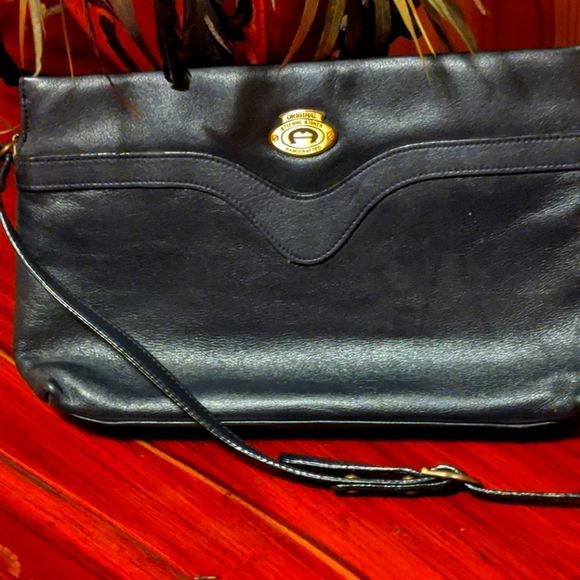 Etienne Aigner Bags Vintage Aigner Leather Shoulder Bag Poshmark